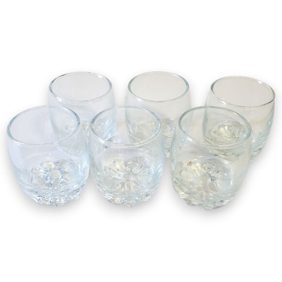 Set of 6 Circleware Follie Shot Glasses 2.5 oz Heavy Base Barware in Box - Picture 6 of 14